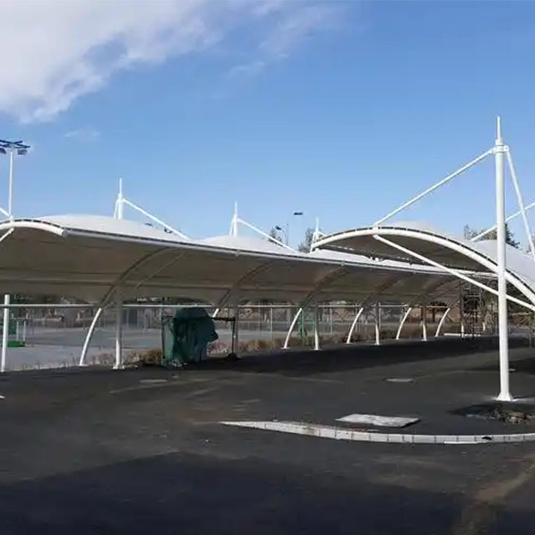 隆林膜结构电动车棚
