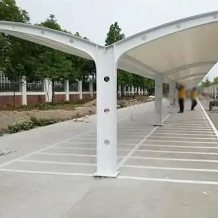 隆林膜结构电动车棚