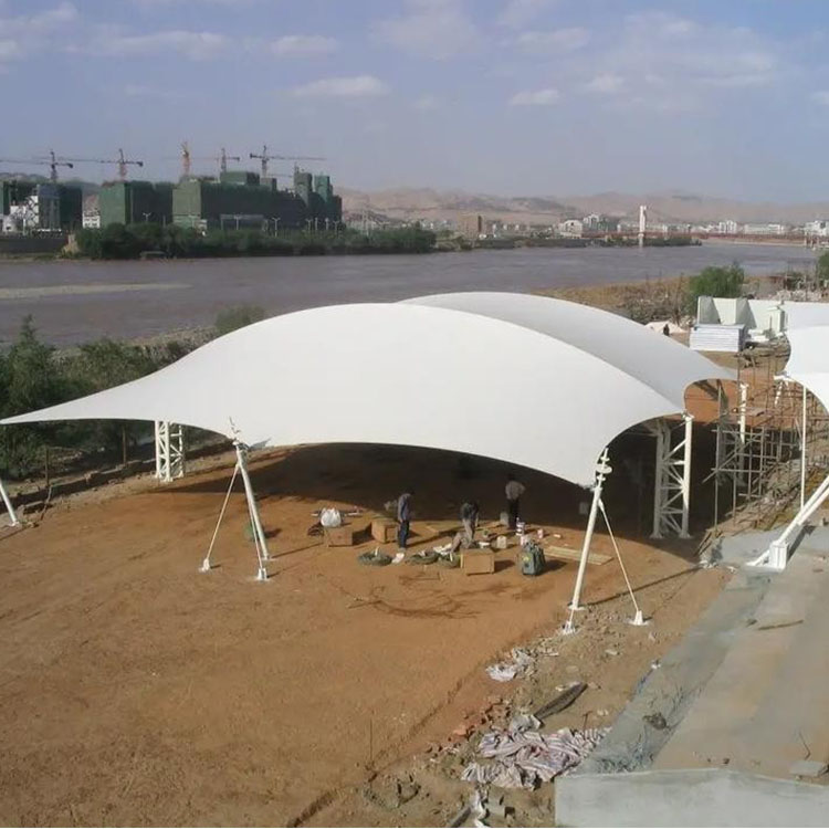 隆林膜结构汽车棚